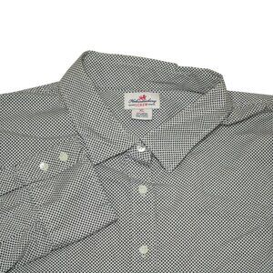 J.Crew Haberdashery Women's Sz - XL Black Polka Dot Long Sleeve Button Up Shirt